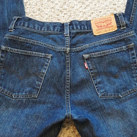 LEVI STRAUSS & CO - 505 REGULAR FIT JEANS - Picture 5 of 7
